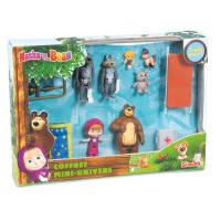 Coffret 7 figurines Simba Masha et Michka
