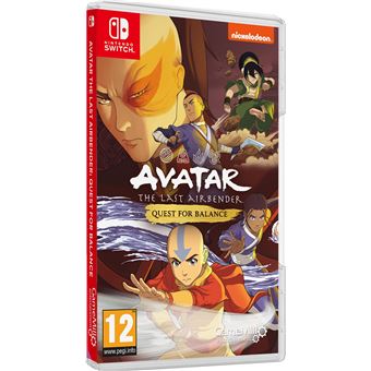 Avatar The Last Airbender Quest for Balance Nintendo Switch