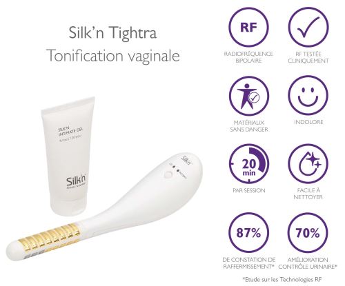 Appareil de tonification vaginale Silk’n Rééducation du périnée TI1PE1001 Blanc