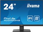 iiyama ProLite XU2493HS-B5 - Écran LED - 23.8" - 1920 x 1080 Full HD (1080p) @ 75 Hz - IPS - 250 cd/m² - 1000:1 - 4 ms - HDMI, DisplayPort - haut-parleurs - noir mat