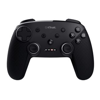 Trust GXT 542 Muta - Manette de jeu - 15 boutons - sans fil - 2.4 GHz/Bluetooth - noir - pour PC, Nintendo Switch, Android, iOS