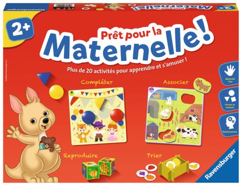 Jeu découverte Ravensburger Prêt pour la maternelle - Ravensburger
