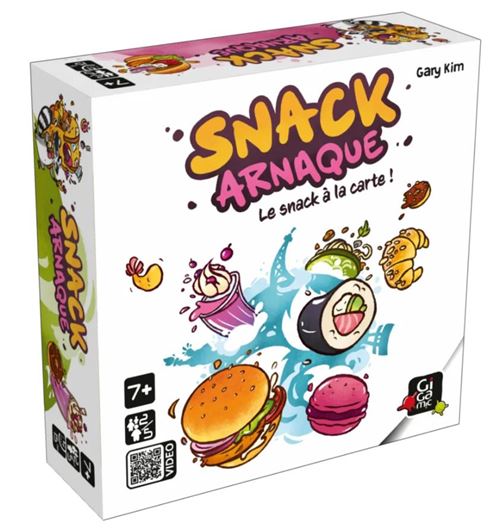 Acheter Jeu d’ambiance Gigamic Snack Arnaque État correct - 23,98 € Jeu d’ambiance Gigamic Snack Arnaque État correct - Gigamic reconditionné disponible sur Fnac