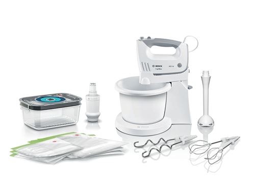 Batteur Bosch ErgoMixx Fresh Vacuum System MFQ364V6 450 W Blanc