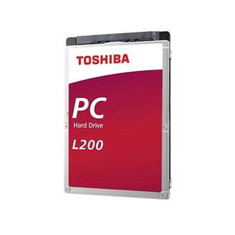 Toshiba L200 Laptop PC - Disque dur - 2 To - interne - 2.5" - SATA 6Gb/s - 5400 tours/min - mémoire tampon : 128 Mo