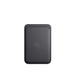 Porte-cartes en tissage fin pour iPhone avec MagSafe Noir