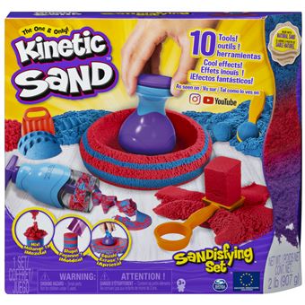 Coffret Sandisfying et 10 Moules Kinetic Sand