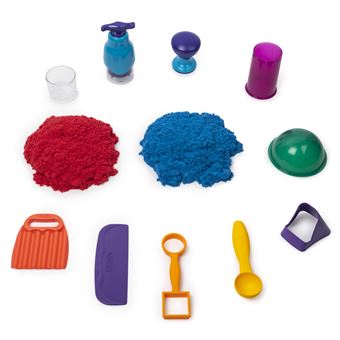 Coffret Sandisfying et 10 Moules Kinetic Sand