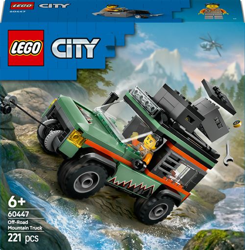 Lego City Le Camion 4x4 Tout terrain 60447 Lego La Boite - vue 8