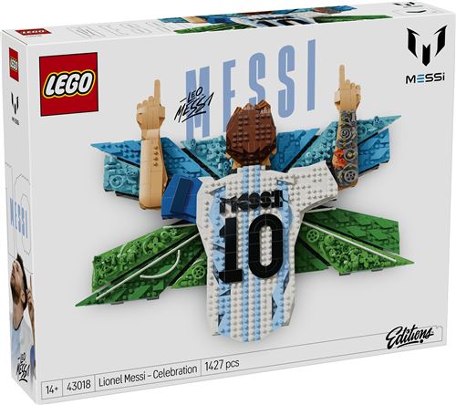 LEGO® Editions Football 43018 Lionel Messi – La célébration