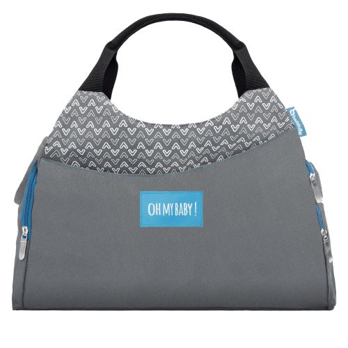 Sac à langer Badabulle Multipocket Gris