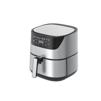 Friteuse à air Ohmex Air Fryer FRY-5015 2000 W Argent et Noir