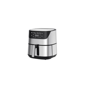 Friteuse à air Ohmex Air Fryer FRY-5015 2000 W Argent et Noir