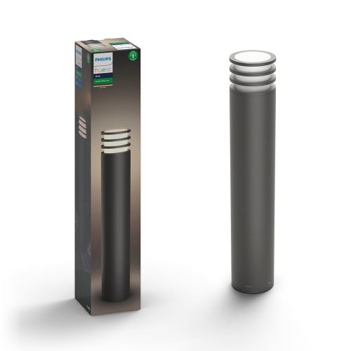 Lampadaire extérieur Philips Hue Lucca Anthracite 9.5W