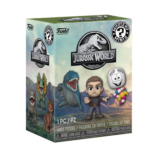 Funko Mystery Mini: Jurassic Park 1 of 12 to Collect Blind Purchase Mini Figurine en Vinyle à Collectionner Idée de Cadeau Movies Fans