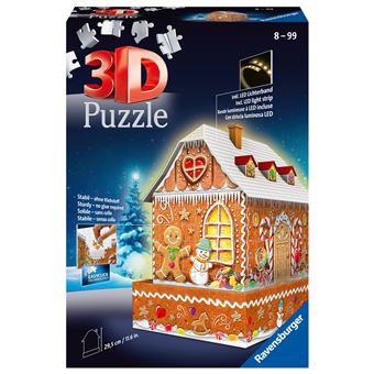 Puzzle 3D Ravensburger Maison de Noël en pain d'épices