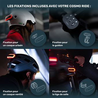 Casque connecté Cosmo Urban Blanc Taille S/M avec Cosmo Ride inclus