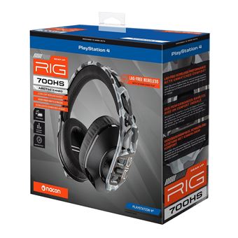 Casque Gaming sans fil Wifi Nacon RIG 700HS pour PS4 Arctique