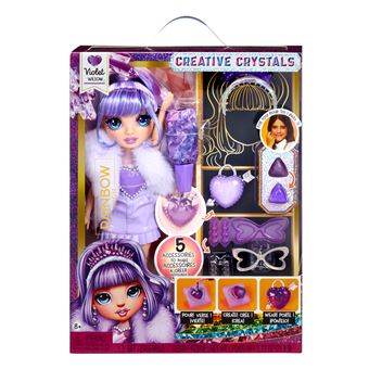 Poupée Mannequin Rainbow High Cristal 27 cm Violet - 1