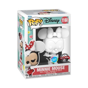 Figurine Funko Pop Disney Valentine Minnie Mouse Avant-première FNAC