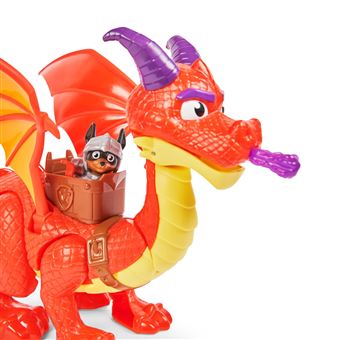 Pat' Patrouille Rescue Knights - Pack 2 Figurines Chiot + Dragon - Pars en  Sauvetage Pat' Patrouille Mission Chevalier avec Chiot, Dragon à Ailes