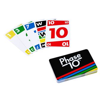 Jeu de cartes Jeux Famille Phase 10