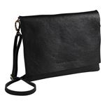 Flying Spi poch a rabat cuir Noir 23,5x2x18 zip