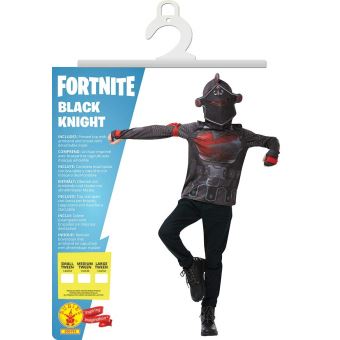 Rubie's costume Fortnite Black Knightgarçons gris