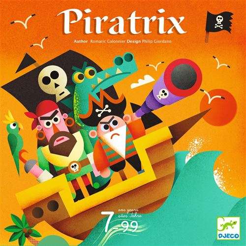 Jeu De Stratégie Djeco Piratrix