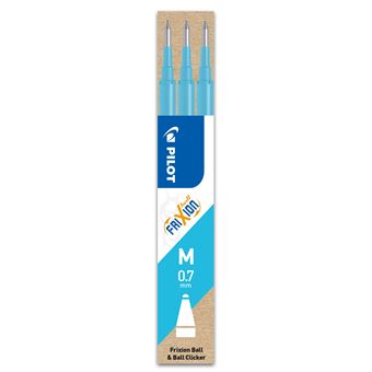 Set de 3 recharges Pilot FriXion Point Pointe fine Turquoise - 1