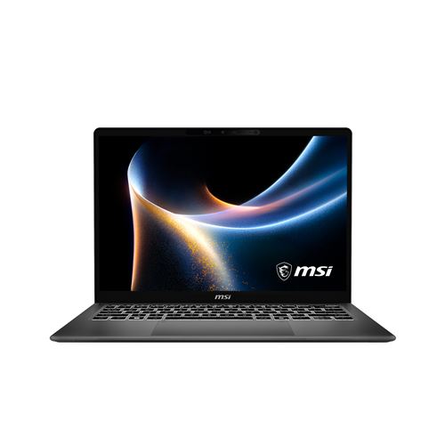 PC portable MSI Prestige 14 AI+ D3MG-042FR 14" Copilot+ Intel® Core Ultra X7 32 Go RAM 1 To SSD Gris platine