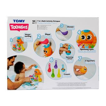 TOMY POULPY D'ACTIVITES 7-EN-1