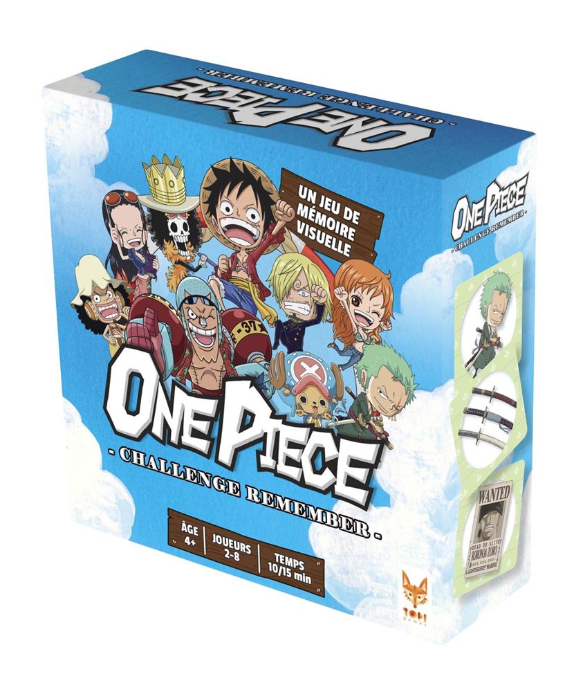 Jeu de cartes Topigames One piece Remember Loto mémo et domino Achat & prix fnac