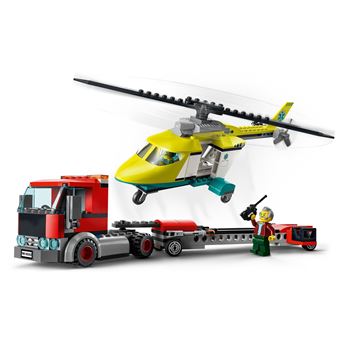 LEGO® City 60343 Le transport de l’hélicoptère de secours