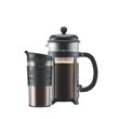 Cafetière à piston Bodum 8 tasses 1L Noir avec un Travel Mug