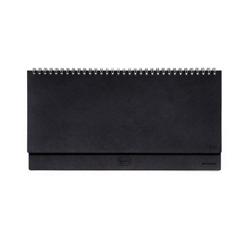 Planificateur de bureau 13 mois Legami 2021 Noir