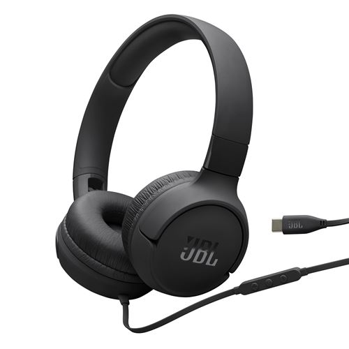 Casque Supra-Auriculaire Filaire JBL Tune 520C Noir