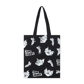 Totebag Miniso Tom et Jerry Noir