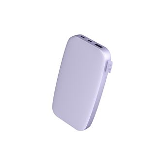 Batterie externe Fresh'N Rebel 18000 mAh - Charge Ultra Rapide 20W - Lilas