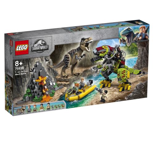 LEGO® Jurassic World™ 75938 T. Rex vs. Dinomecha gevecht