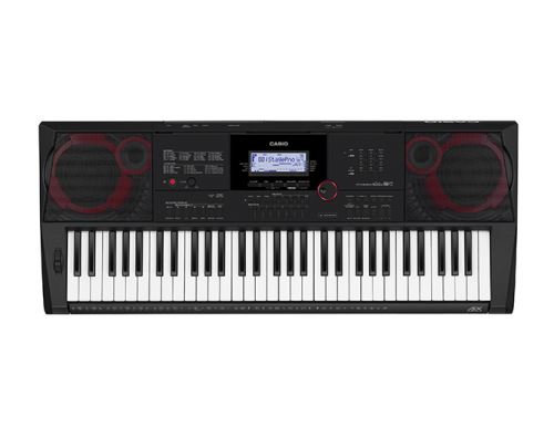 Clavier Casio Ct-X3000 61 Touches Dynamiques 800 Sons Noir et Rouge