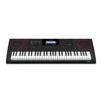 Clavier Casio CT-X3000 61 touches dynamiques 800 sons Noir et Rouge