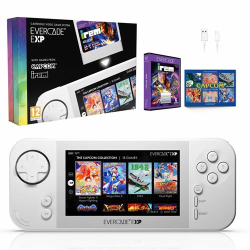 Console rétrogaming Just For Games Blaze Evercade EXP Gris