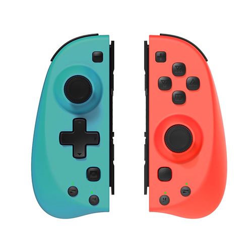 Manettes Spirit Of Gamer My-Joy Plus pour Nintendo Switch Vert et rouge