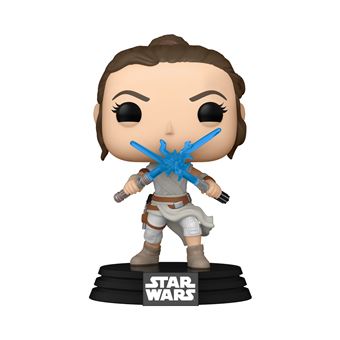 Figurine Funko Pop Star Wars Episode 9 Rey with 2 Light Sabers