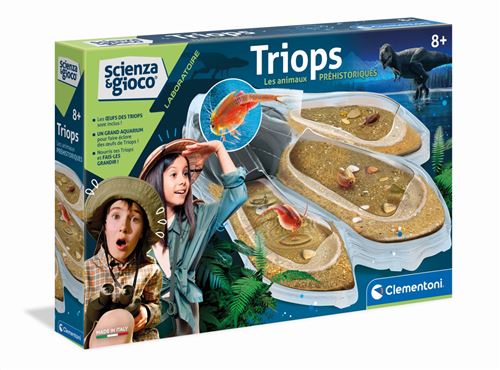 Kit Scientifique Clementoni 52565 – Triops, Élevage de Crustacés Préhistoriques, Dès 8 Ans - vue 6