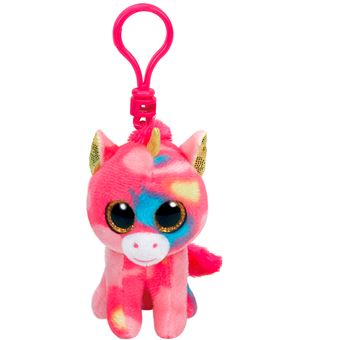 Ty Fantasia Peluche Chat Licorne Porte-clés En Peluche Ty Beanie