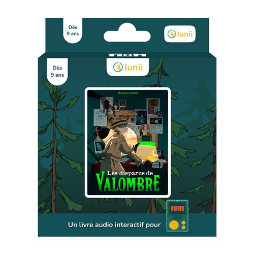 Livre audio Flam Lunii Les disparus de Valombre