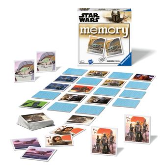 Jeu de société Ravensburger Grand Memory Star Wars The Mandalorian