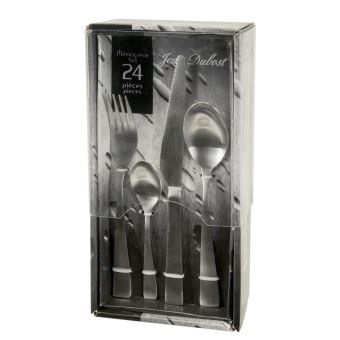 PRADEL MENAGERE 24 PIECES SATIN INOX EN - 1
